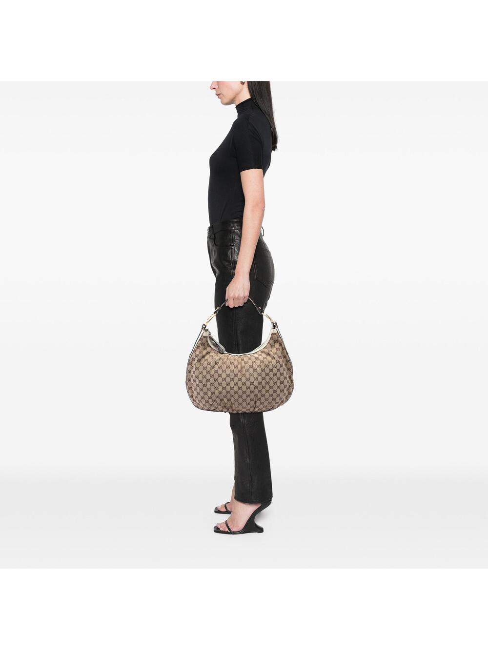 Gucci Gg Canvas Shoulder Bag Pre-Loved #319951G61B - Picture 6 of 6